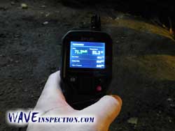 Relative humidity meter - WAVE Home Inspector MA