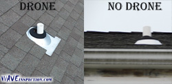 Drone Vs No Drone. WAVE Home Inspector MA